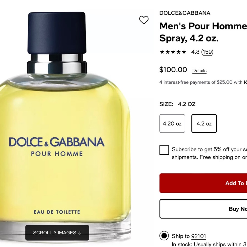 Men's Pour Homme